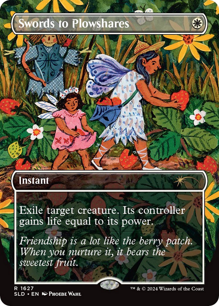Swords to Plowshares (SLD-1627) - Secret Lair Drop - Premium MTG Single from Wizards of the Coast - Just $7.62! Shop now at Game Crave Tournament Store
