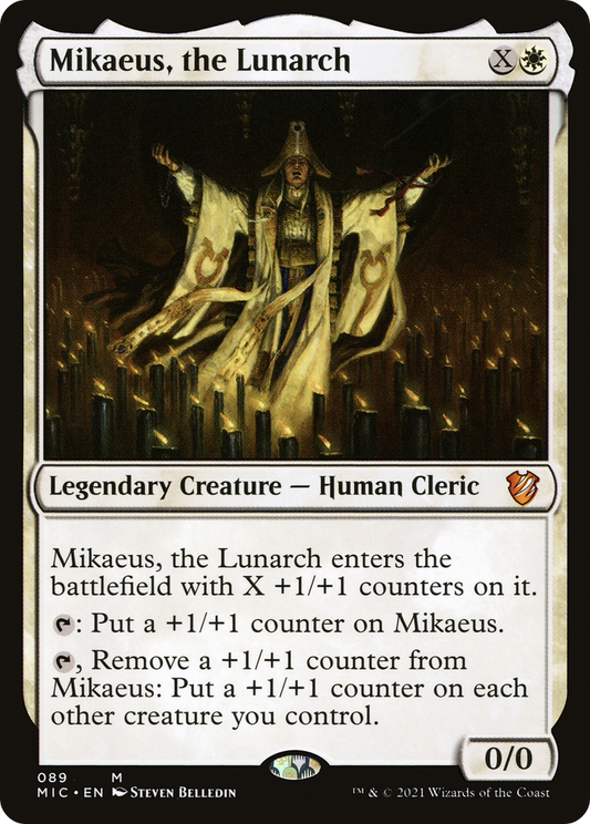 Mikaeus, the Lunarch (MIC-089) - Midnight Hunt Commander - Premium MTG Single from Wizards of the Coast - Just $0.34! Shop now at Game Crave Tournament Store