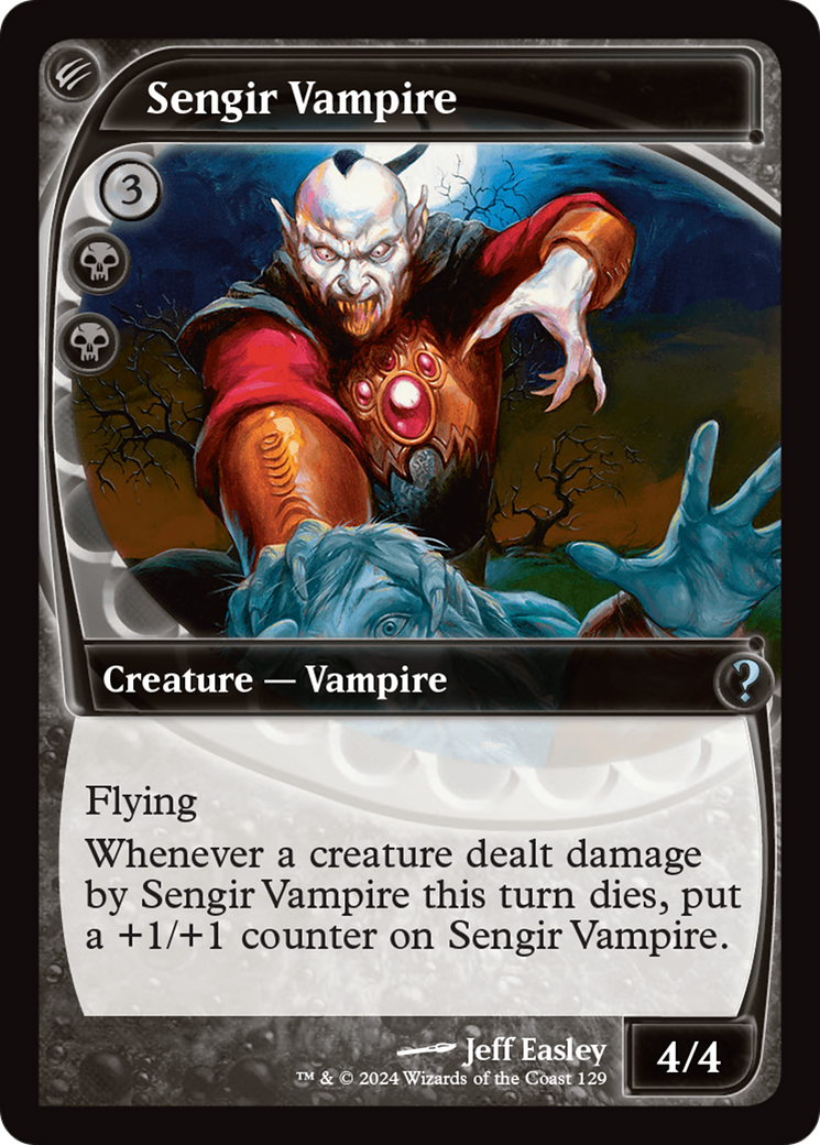 Sengir Vampire (MB2-129) - Mystery Booster 2 - Premium MTG Single from Wizards of the Coast - Just $0.25! Shop now at Game Crave Tournament Store