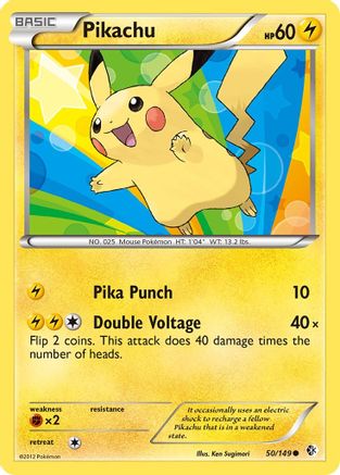 Pikachu 50/149 - Boundaries Crossed