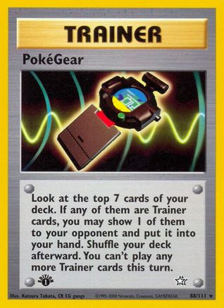 PokéGear 88/111 - Neo Genesis Unlimited