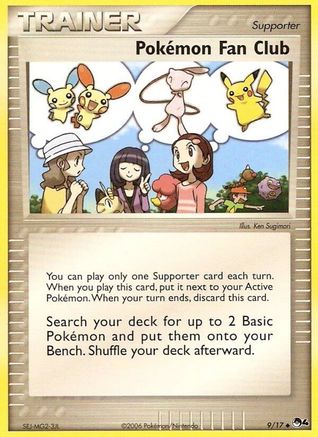 Pokémon Fan Club 9/17 - POP Series 4