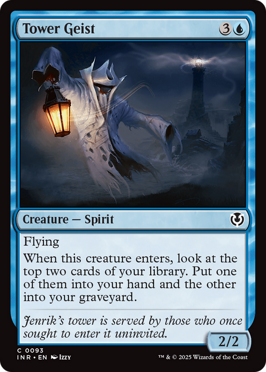 Tower Geist (-093) - Innistrad Remastered Foil - Premium MTG Single from Wizards of the Coast - Just $0.26! Shop now at Game Crave Tournament Store
