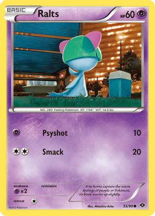 Ralts 55/99 - Next Destinies Reverse Holofoil