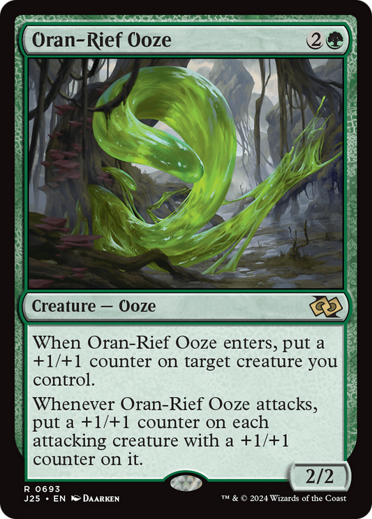 Oran-Rief Ooze (J25-693) - Foundations Jumpstart - Premium MTG Single from Wizards of the Coast - Just $0.25! Shop now at Game Crave Tournament Store