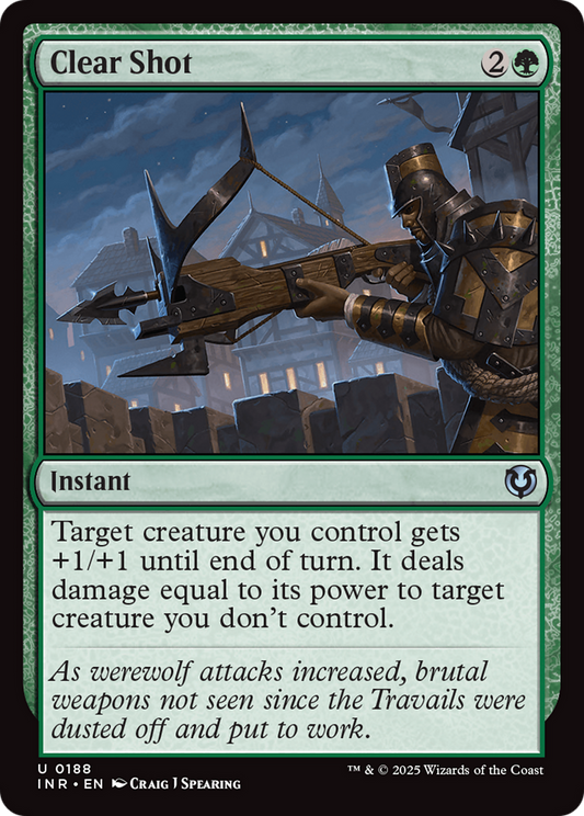 Clear Shot (-188) - Innistrad Remastered Foil - Premium MTG Single from Wizards of the Coast - Just $0.25! Shop now at Game Crave Tournament Store