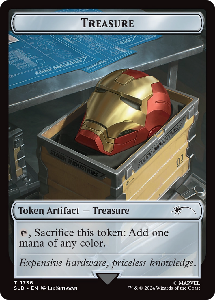 Treasure (SLD-1736) - Secret Lair Drop (Borderless) - Premium MTG Single from Wizards of the Coast - Just $1.08! Shop now at Game Crave Tournament Store