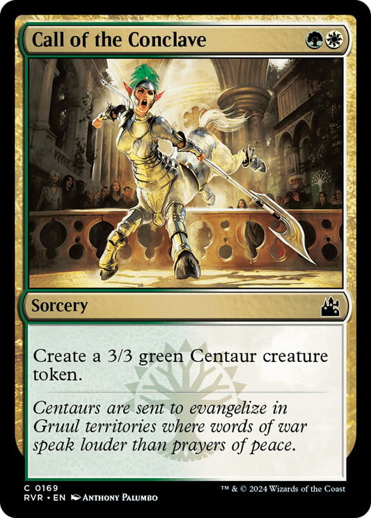 Call of the Conclave (RVR-169) - Ravnica Remastered - Premium MTG Single from Wizards of the Coast - Just $0.25! Shop now at Game Crave Tournament Store
