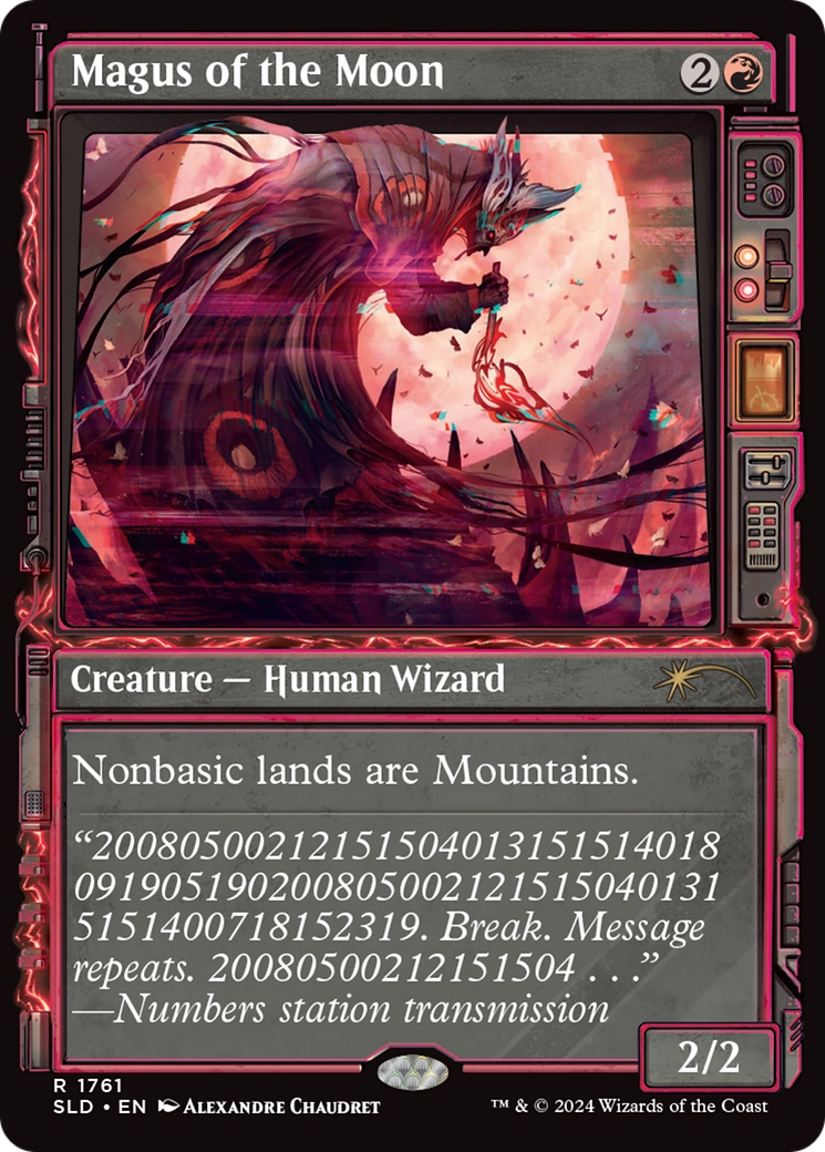 Magus of the Moon (SLD-1761) - Secret Lair Drop Foil - Premium MTG Single from Wizards of the Coast - Just $0! Shop now at Game Crave Tournament Store