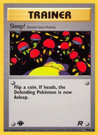 Sleep! 79/82 - Team Rocket Unlimited