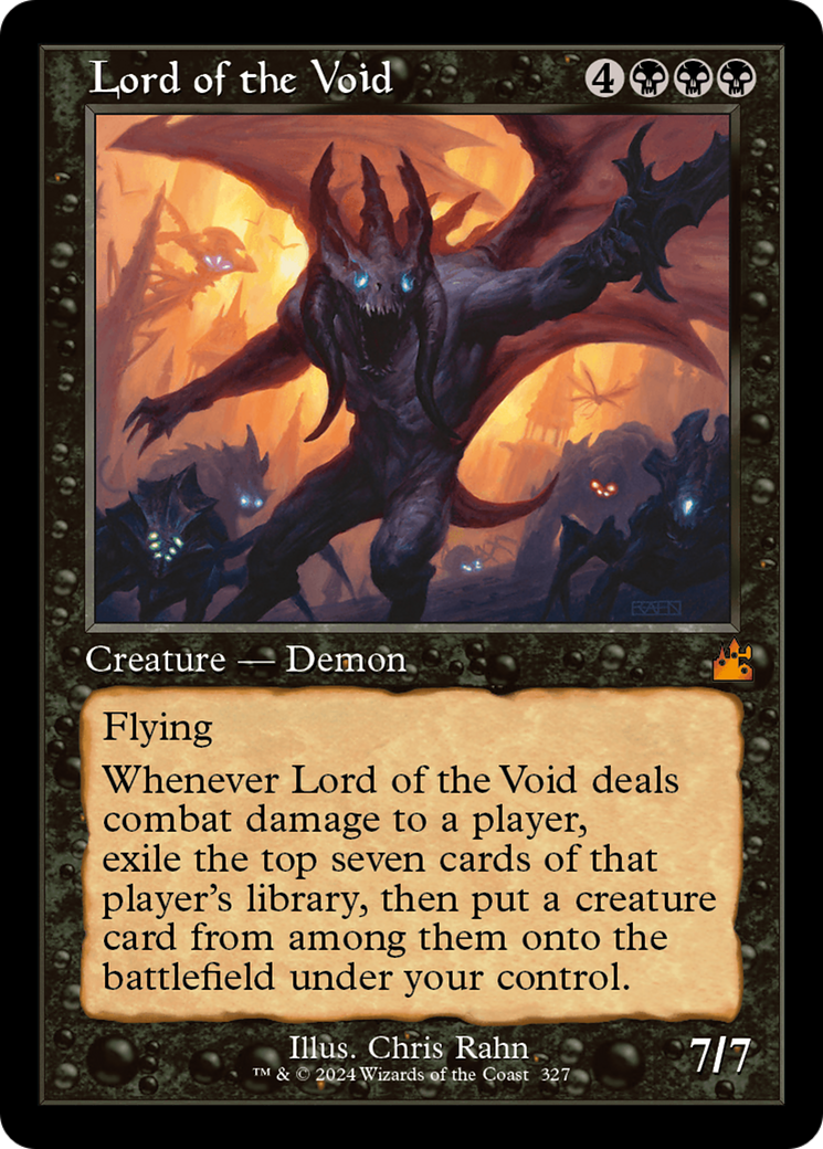 Lord of the Void (RVR-327) - Ravnica Remastered - Premium MTG Single from Wizards of the Coast - Just $6.82! Shop now at Game Crave Tournament Store