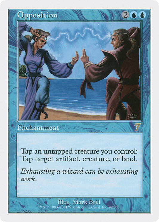 Opposition (7ED-092) - 7th Edition Foil