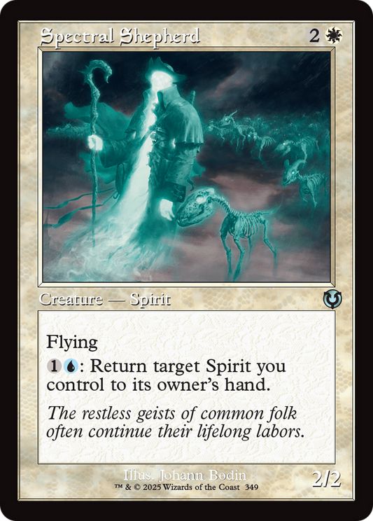 Spectral Shepherd (Retro Frame) (-349) - Innistrad Remastered - Premium MTG Single from Wizards of the Coast - Just $0.25! Shop now at Game Crave Tournament Store