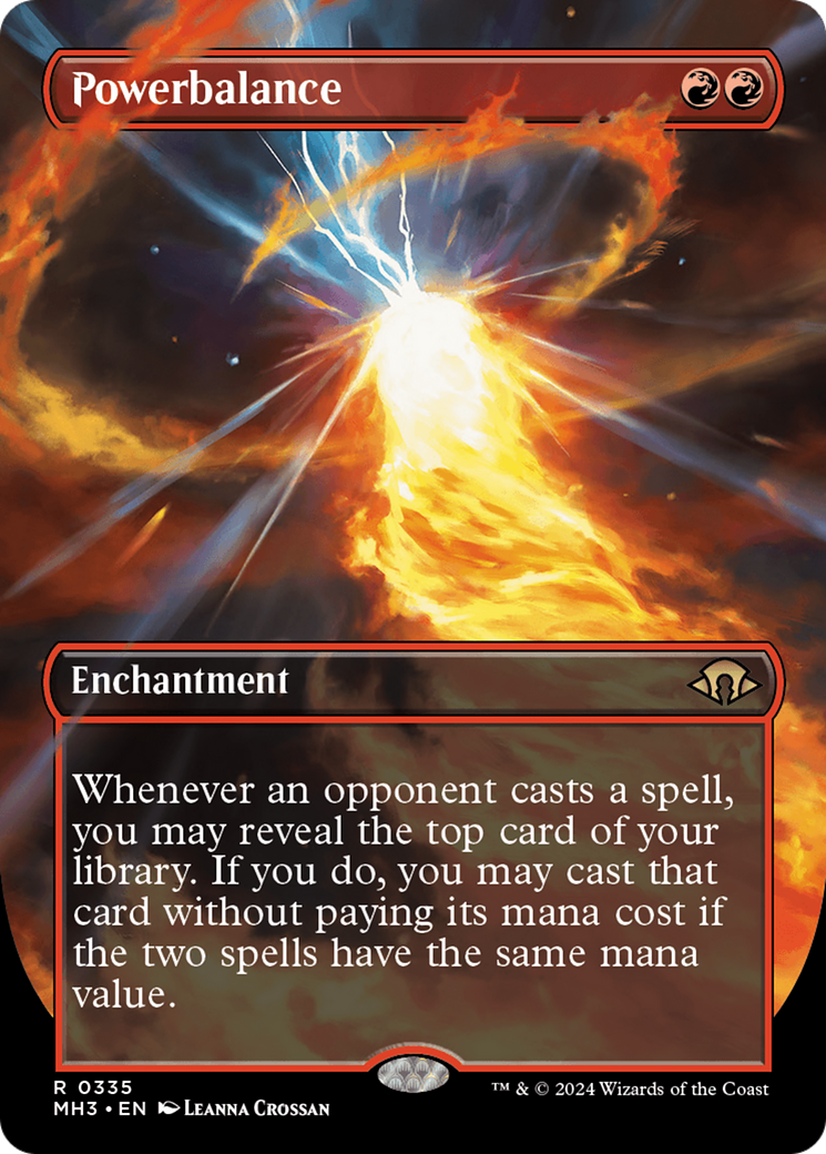 Powerbalance (MH3-335) - Modern Horizons 3 (Borderless) Foil - Premium MTG Single from Wizards of the Coast - Just $0.98! Shop now at Game Crave Tournament Store