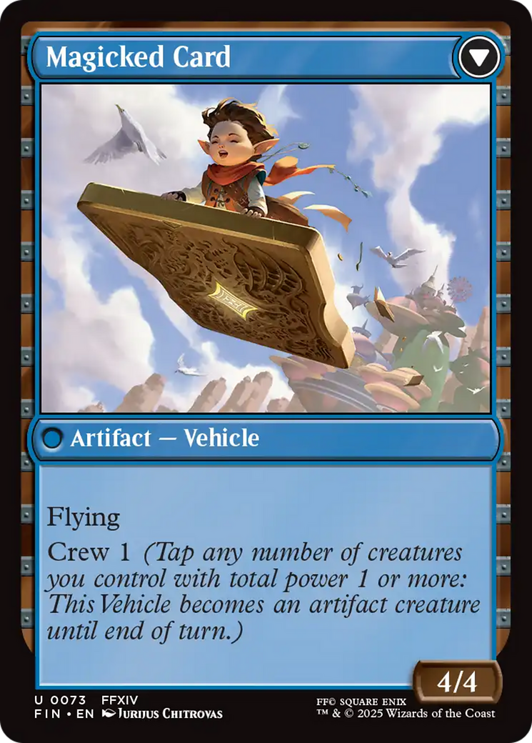 Sidequest: Card Collection // Magicked Card (FIN-073) - FINAL FANTASY: (enchantment) Foil - Premium MTG Single from Wizards of the Coast - Just $0.08! Shop now at Game Crave Tournament Store