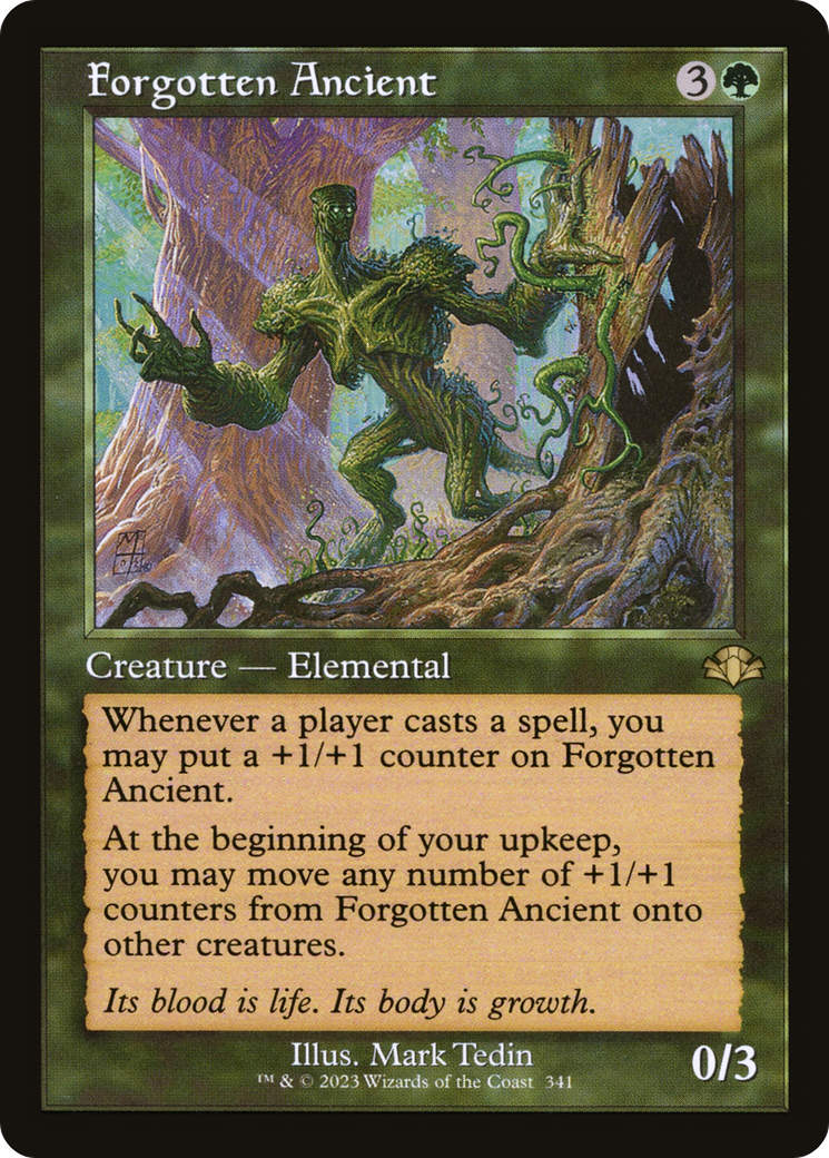 Forgotten Ancient (DMR-341) - Dominaria Remastered - Premium MTG Single from Wizards of the Coast - Just $0.13! Shop now at Game Crave Tournament Store