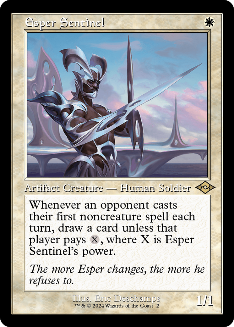 Esper Sentinel (Retro Frame) (MH2-002) - Modern Horizons 2 Timeshifts