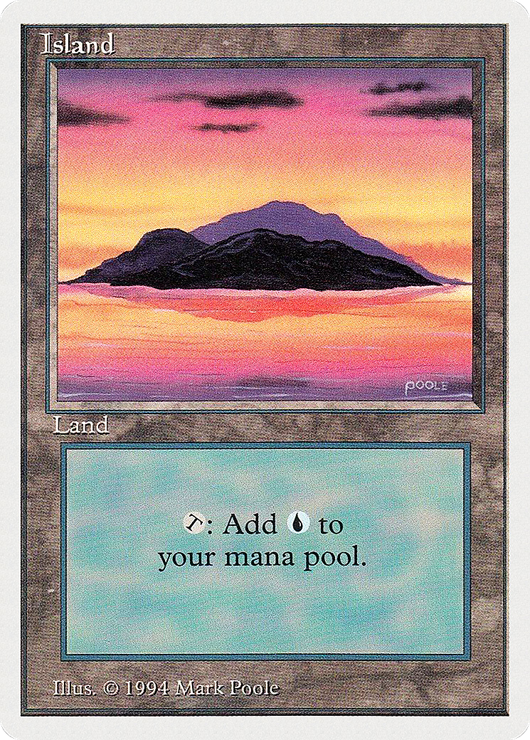 Island (SUM-295) - Summer Magic / Edgar - Premium MTG Single from Wizards of the Coast - Just $0.25! Shop now at Game Crave Tournament Store