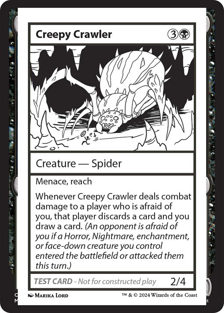 Creepy Crawler (MB2-308) - Mystery Booster 2 - Premium MTG Single from Wizards of the Coast - Just $0.25! Shop now at Game Crave Tournament Store