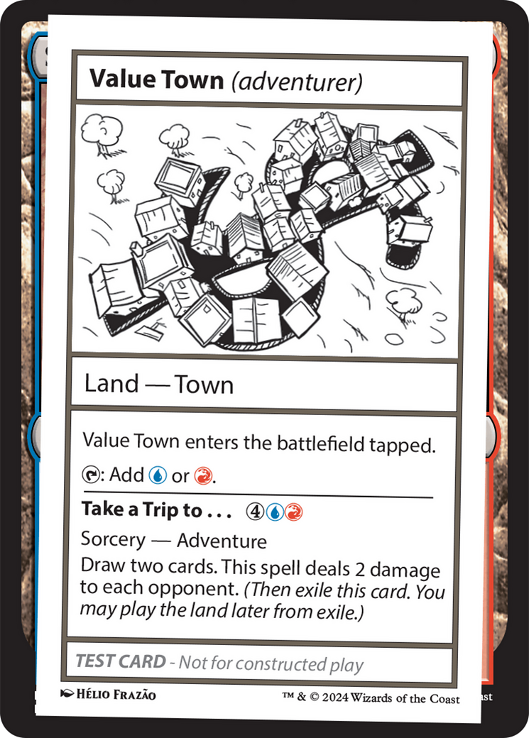 Value Town // Take a Trip to... (MB2-384) - Mystery Booster 2 - Premium MTG Single from Wizards of the Coast - Just $0.26! Shop now at Game Crave Tournament Store