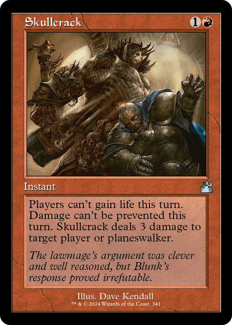 Skullcrack (RVR-341) - Ravnica Remastered Foil - Premium MTG Single from Wizards of the Coast - Just $0.80! Shop now at Game Crave Tournament Store