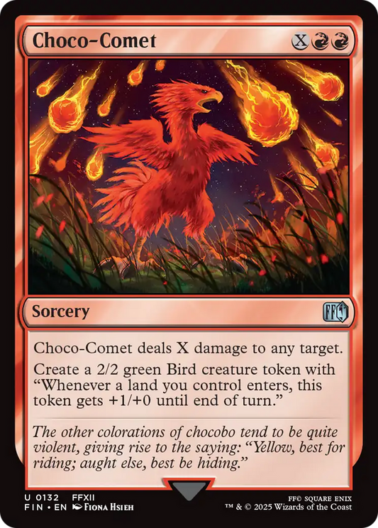 Choco-Comet (FIN-132) - FINAL FANTASY - Premium MTG Single from Wizards of the Coast - Just $0.08! Shop now at Game Crave Tournament Store