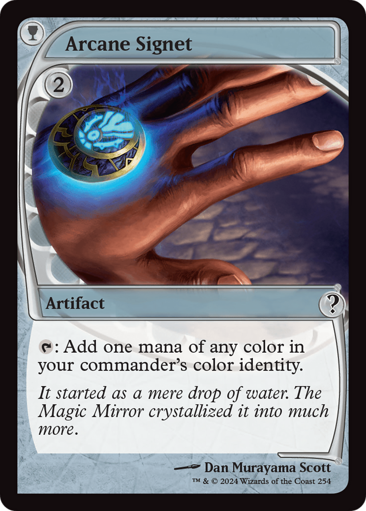 Arcane Signet (MB2-254) - Mystery Booster 2 Foil - Premium MTG Single from Wizards of the Coast - Just $57.99! Shop now at Game Crave Tournament Store