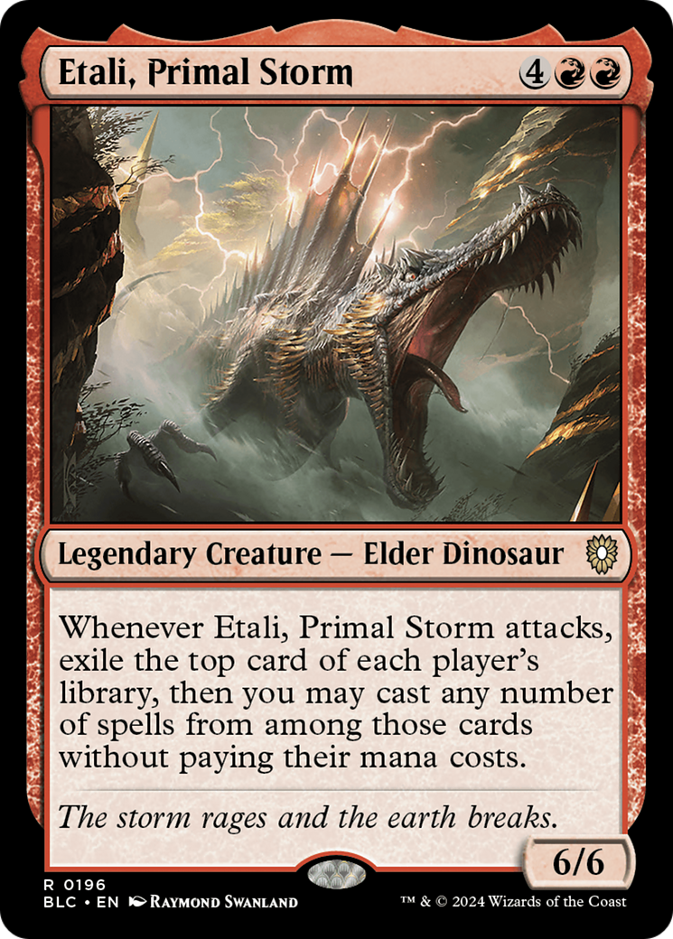 Etali, Primal Storm (BLC-196) - Bloomburrow Commander - Premium MTG Single from Wizards of the Coast - Just $0.31! Shop now at Game Crave Tournament Store