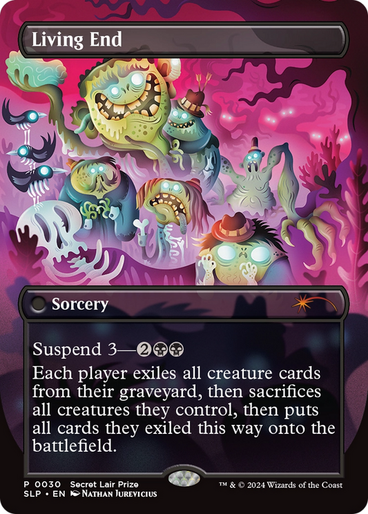 Living End (SLP-030) - Secret Lair Showdown (Borderless) Foil