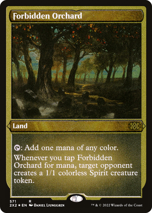 Forbidden Orchard (Foil Etched) (2X2-571) - Double Masters 2022 Foil