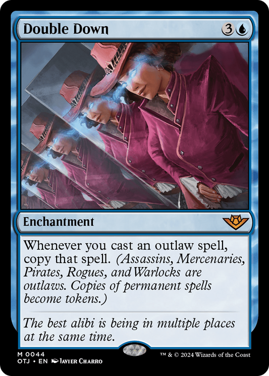 Double Down (OTJ-044) - Outlaws of Thunder Junction - Premium MTG Single from Wizards of the Coast - Just $0.88! Shop now at Game Crave Tournament Store