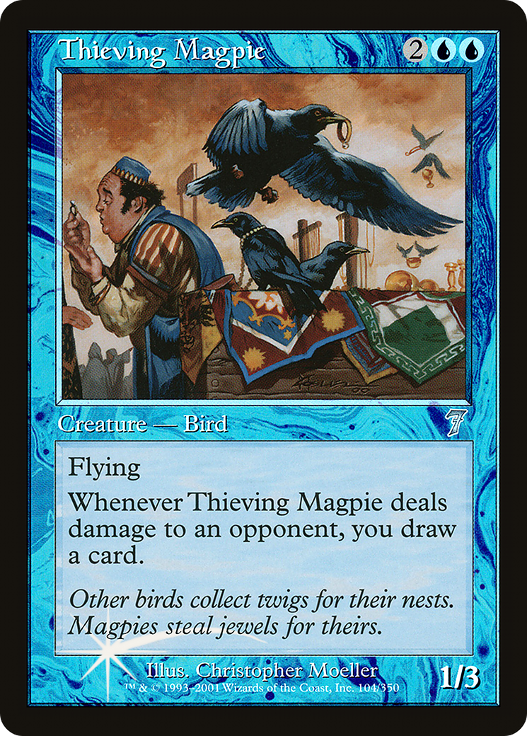 Thieving Magpie (7ED-104) - 7th Edition Foil