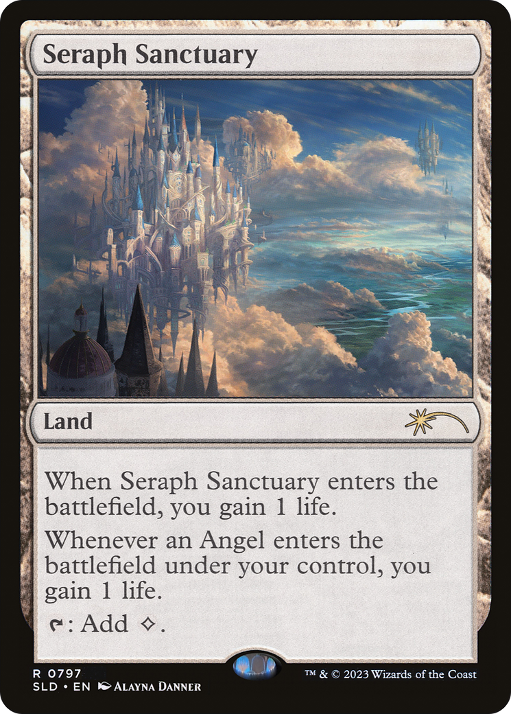 Seraph Sanctuary (SLD-797) - Secret Lair Drop - Premium MTG Single from Wizards of the Coast - Just $0! Shop now at Game Crave Tournament Store