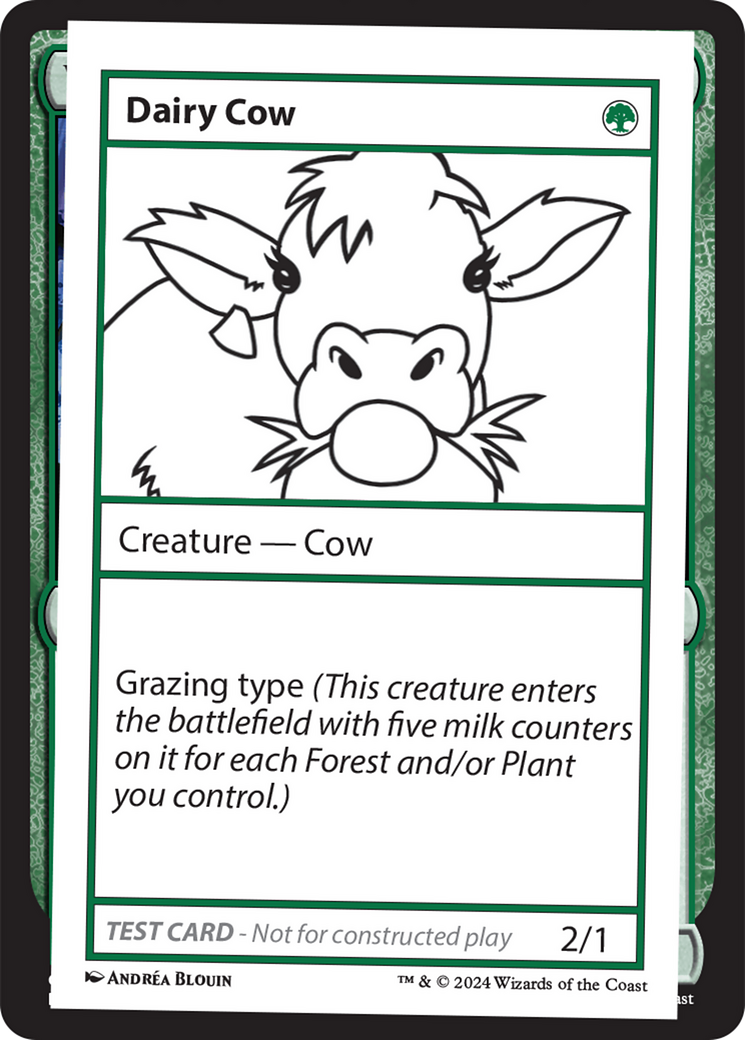 Dairy Cow (MB2-337) - Mystery Booster 2 - Premium MTG Single from Wizards of the Coast - Just $0.59! Shop now at Game Crave Tournament Store