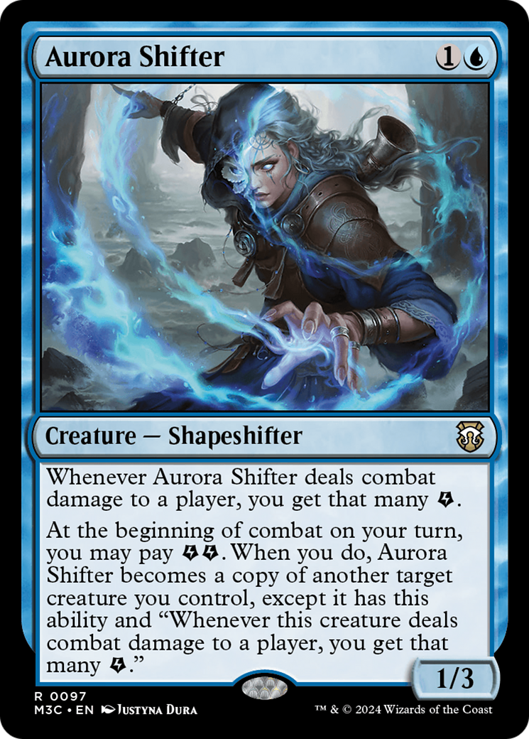 Aurora Shifter (M3C-097) - Modern Horizons 3 Commander Foil - Premium MTG Single from Wizards of the Coast - Just $0.25! Shop now at Game Crave Tournament Store