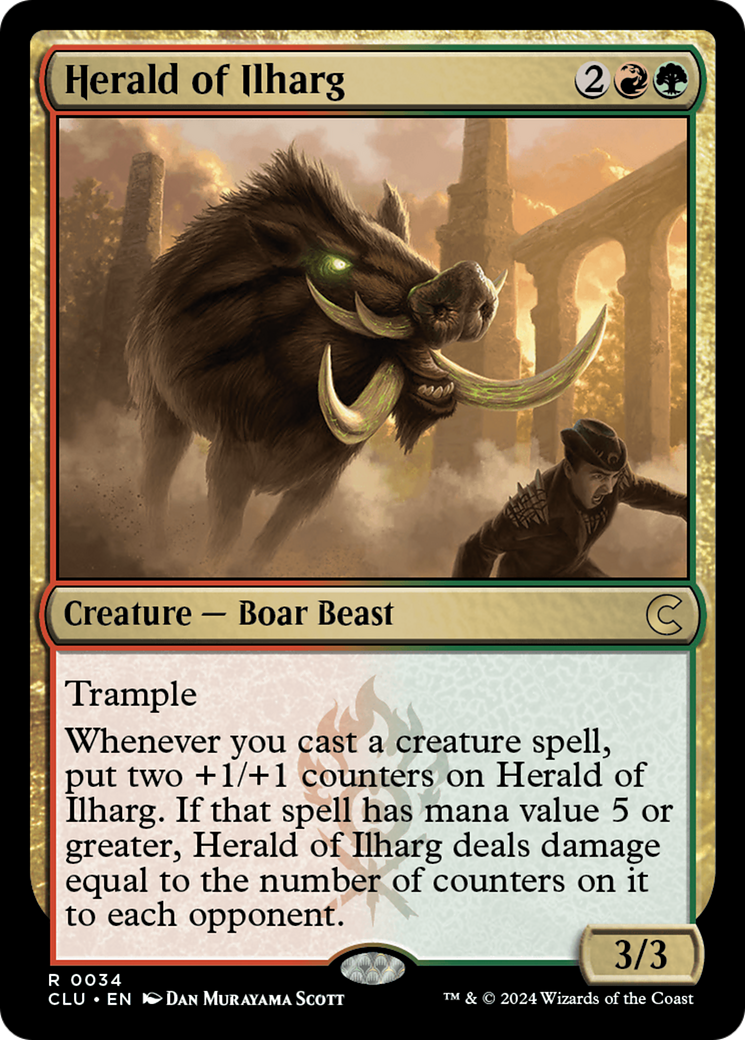 Herald of Ilharg (CLU-034) - Ravnica: Clue Edition - Premium MTG Single from Wizards of the Coast - Just $1.48! Shop now at Game Crave Tournament Store