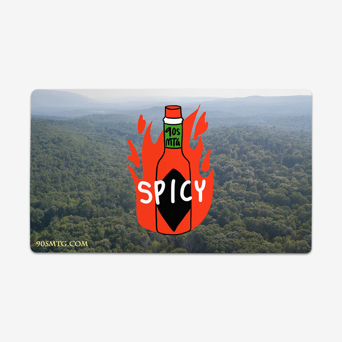 Spicy Emote Forest Playmat - Premium Playmat from Inked Gaming - Just $34.99! Shop now at Game Crave Tournament Store