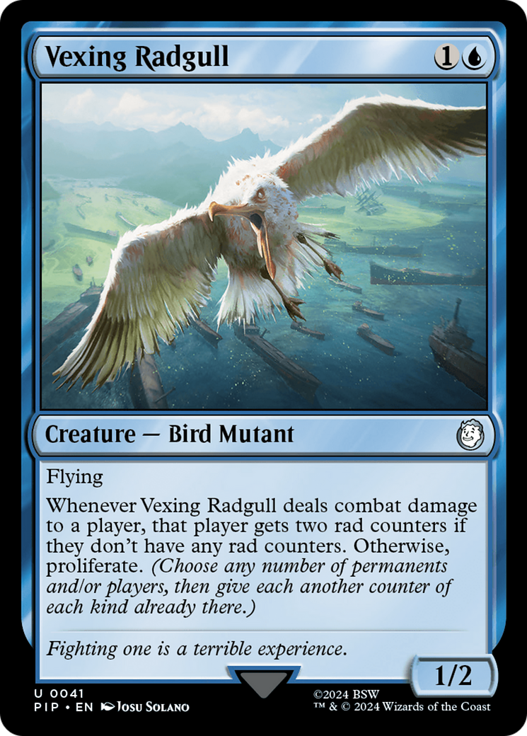 Vexing Radgull (PIP-041) - Fallout Foil - Premium MTG Single from Wizards of the Coast - Just $2.52! Shop now at Game Crave Tournament Store