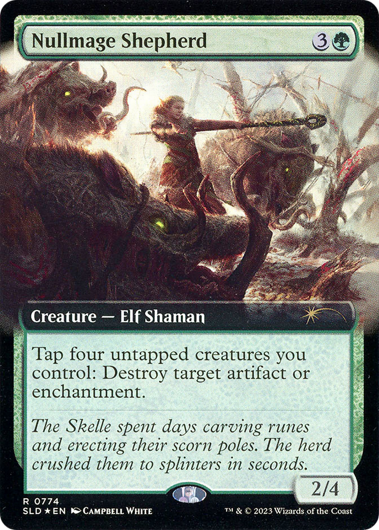 Nullmage Shepherd (SLD-774) - Secret Lair Drop: (Extended Art) Foil - Premium MTG Single from Wizards of the Coast - Just $0.71! Shop now at Game Crave Tournament Store