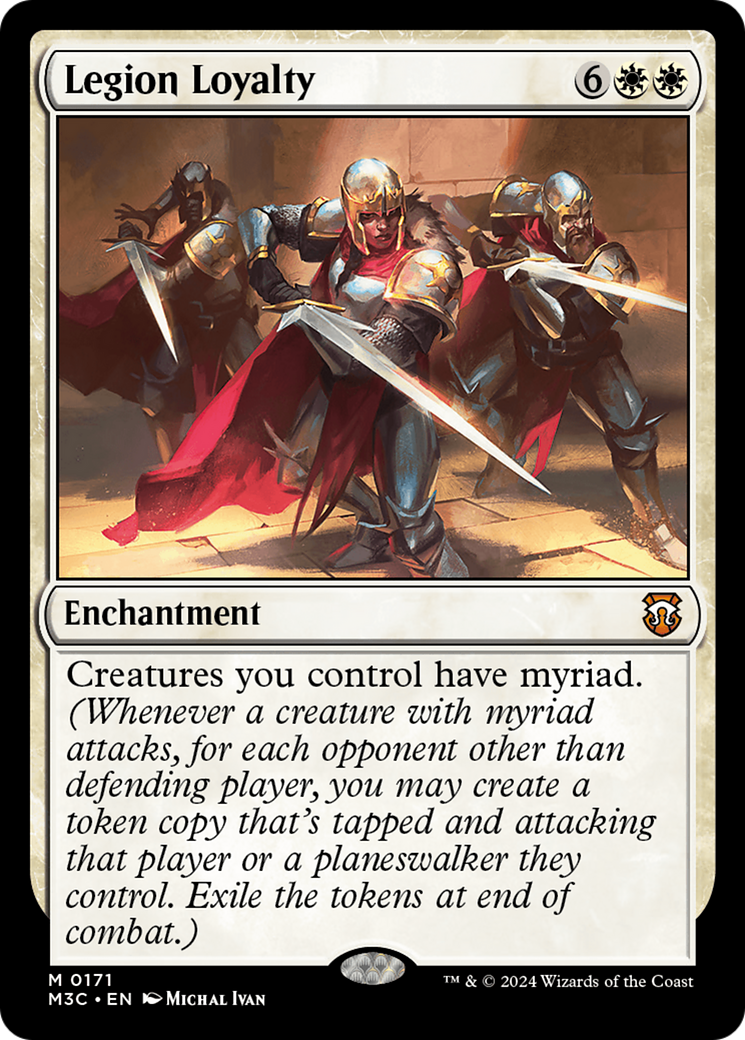 Legion Loyalty (M3C-171) - Modern Horizons 3 Commander Foil - Premium MTG Single from Wizards of the Coast - Just $0.61! Shop now at Game Crave Tournament Store