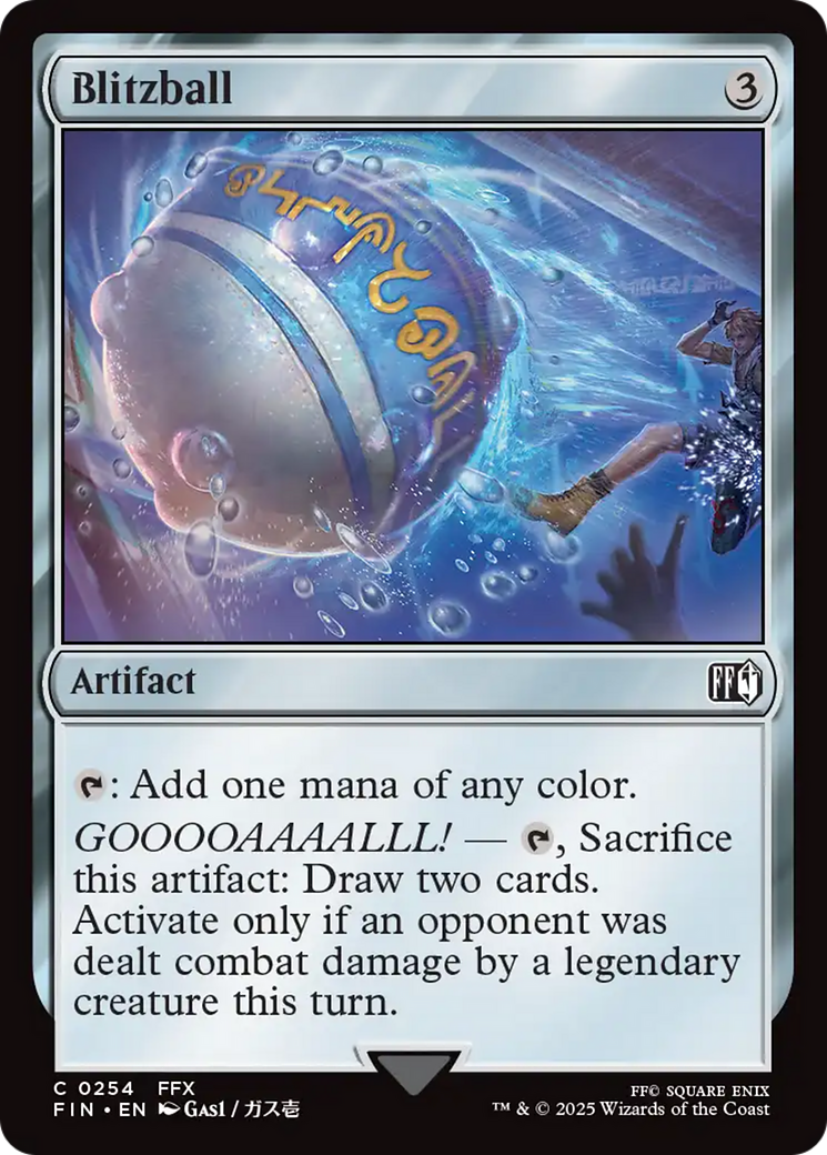 Blitzball (FIN-254) - FINAL FANTASY - Premium MTG Single from Wizards of the Coast - Just $0.08! Shop now at Game Crave Tournament Store