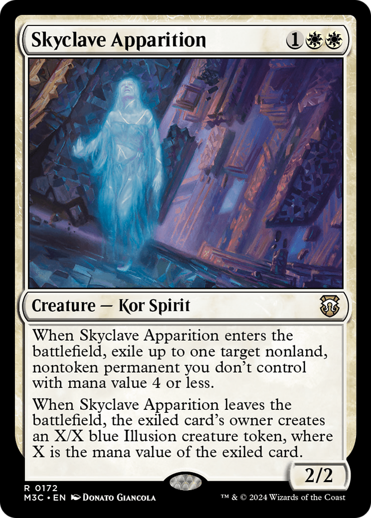 Skyclave Apparition (M3C-172) - Modern Horizons 3 Commander Foil - Premium MTG Single from Wizards of the Coast - Just $0.50! Shop now at Game Crave Tournament Store