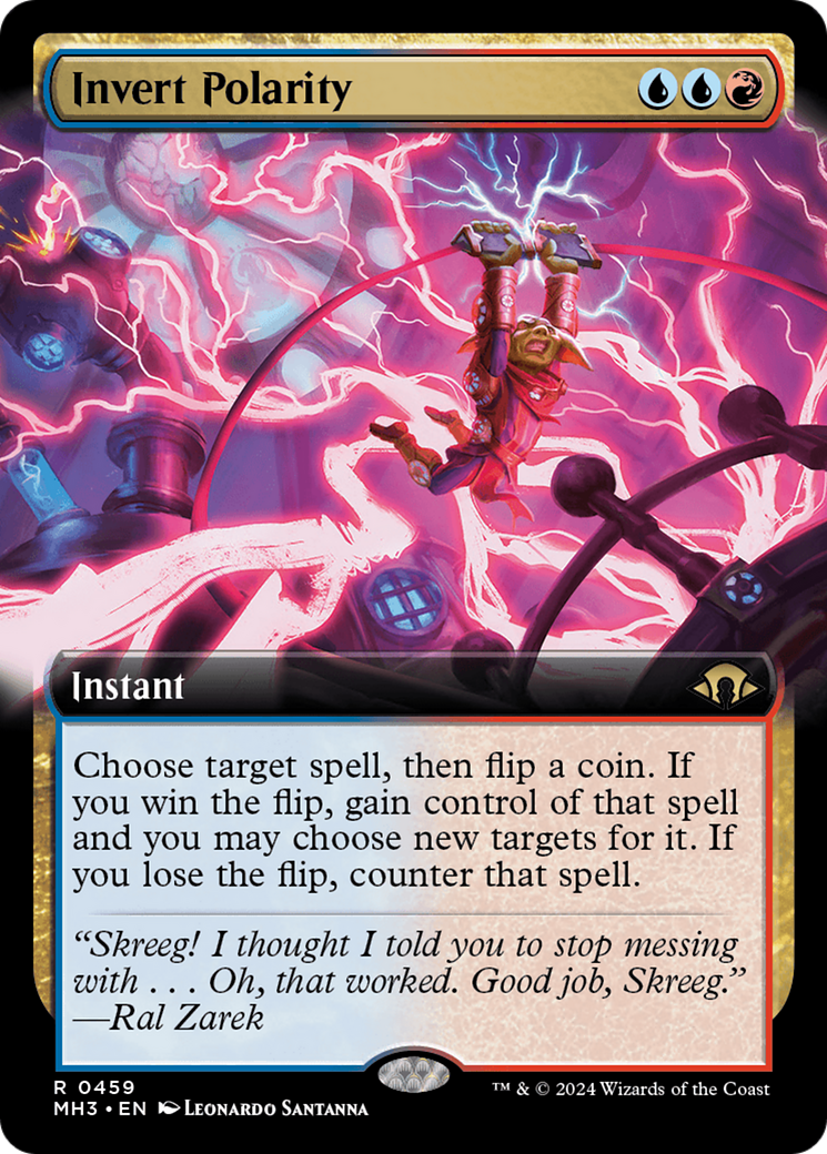 Invert Polarity (MH3-459) - Modern Horizons 3: (Extended Art) - Premium MTG Single from Wizards of the Coast - Just $0.66! Shop now at Game Crave Tournament Store