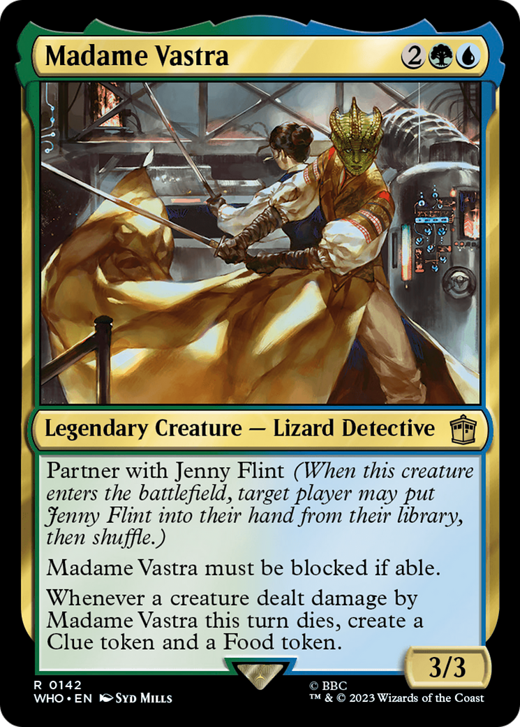 Madame Vastra (WHO-142) - Doctor Who - Premium MTG Single from Wizards of the Coast - Just $0.25! Shop now at Game Crave Tournament Store