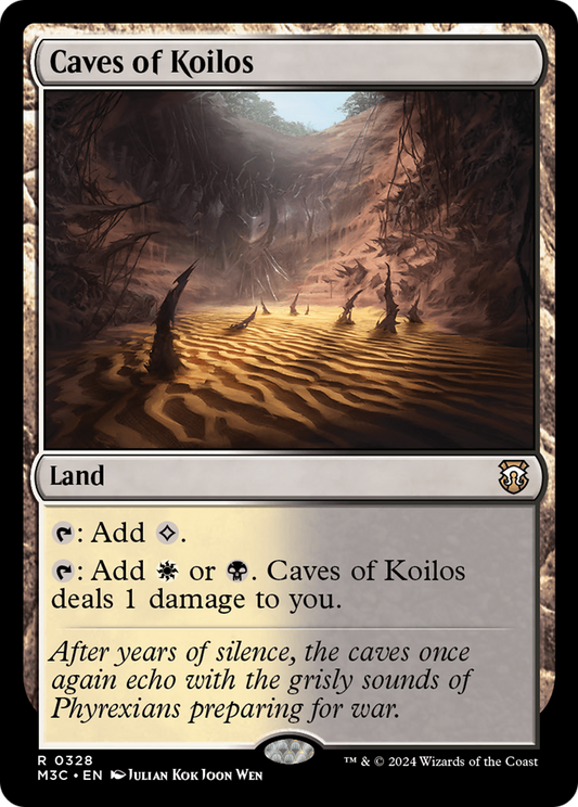 Caves of Koilos (M3C-328) - Modern Horizons 3 Commander - Premium MTG Single from Wizards of the Coast - Just $1.19! Shop now at Game Crave Tournament Store