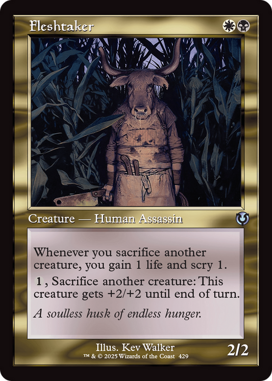 Fleshtaker (Retro Frame) (-429) - Innistrad Remastered - Premium MTG Single from Wizards of the Coast - Just $0.26! Shop now at Game Crave Tournament Store