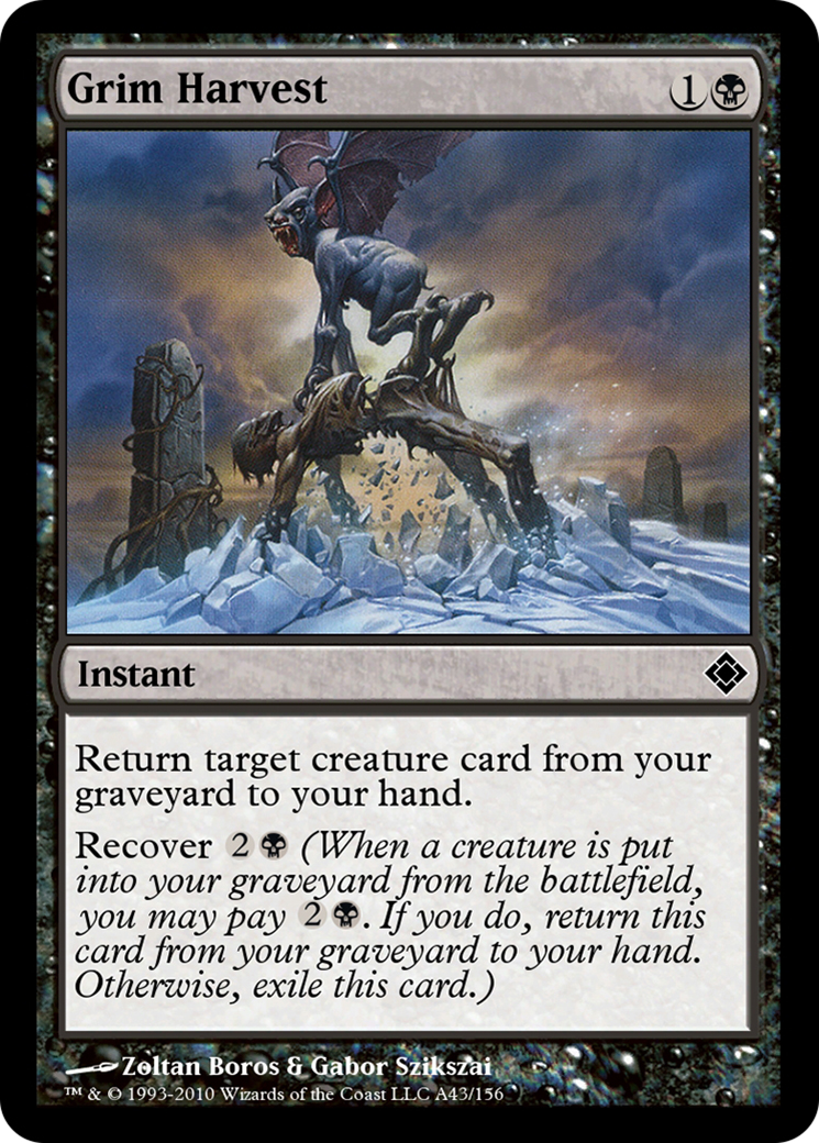 Grim Harvest (TD0-A43) - Magic Online Theme Decks