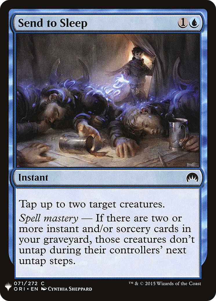 Send to Sleep (MB1-483) - Mystery Booster