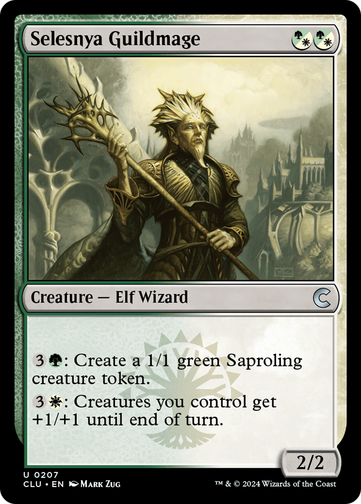 Selesnya Guildmage (CLU-207) - Ravnica: Clue Edition - Premium MTG Single from Wizards of the Coast - Just $0.25! Shop now at Game Crave Tournament Store