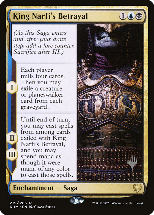 King Narfi's Betrayal (PPKHM-219) - Kaldheim Promos